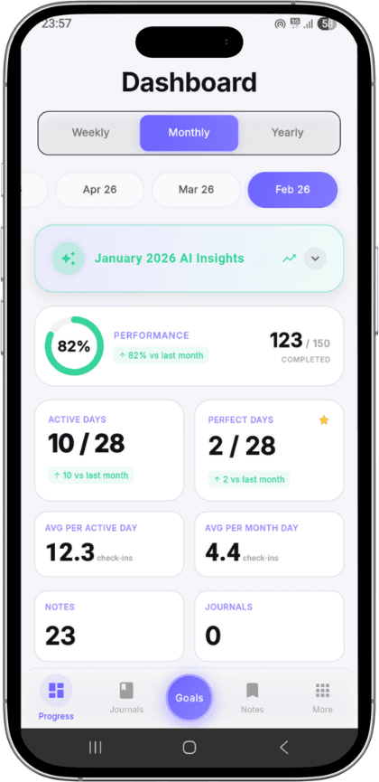 App screen left